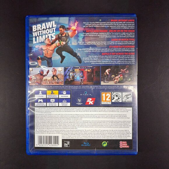 WWE 2K Battlegrounds PS4 Playstation 4 Game Edge Totally Awesome Pre-Order Pack - Picture 2 of 3